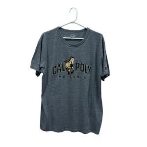 Cal Poly Mustangs Gray Tee size XL